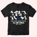 Veteran Custom Shirt Military Brat Tour Personalized Gift
