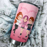 Bestie Custom Tumbler You And I Are Best Friends If You Fall I Will Pick You After Laughing Personalized Gift