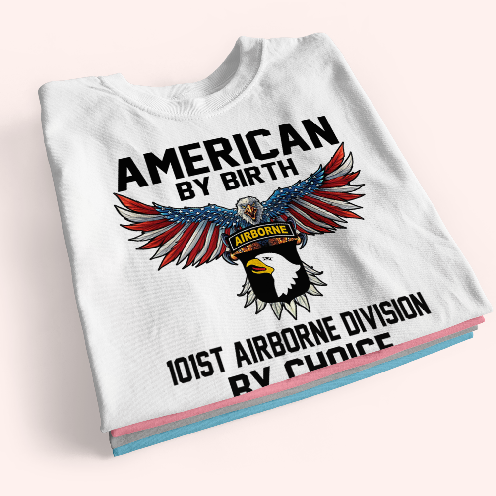 Veteran Custom Shirt American By Birth Veteran By Choice Personalized Gift