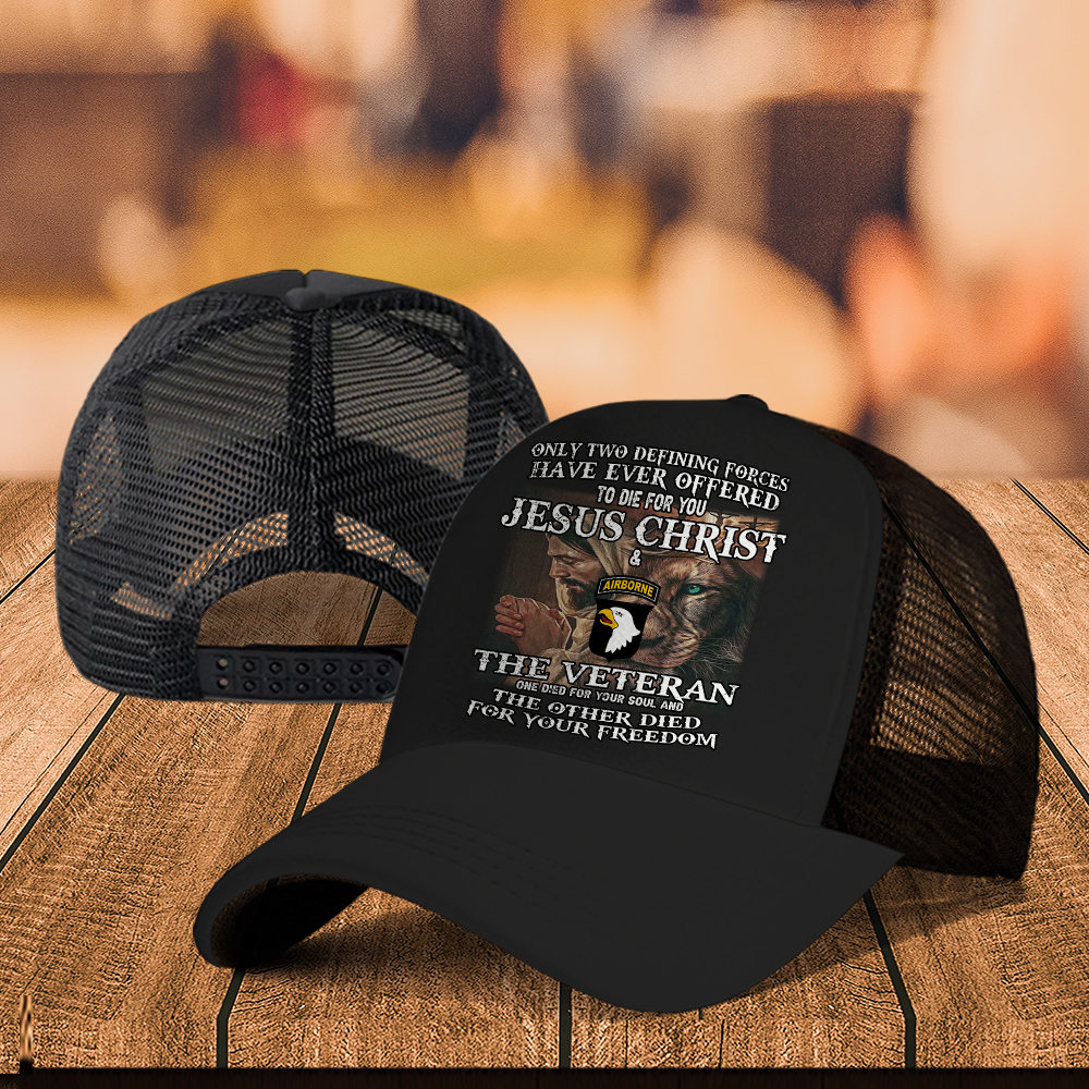Veteran Custom Cap Only Two Defining Forces Have Ever Offered To Die For You Personalized Gift