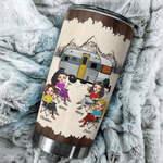 Camping Custom Tumbler Drunkest Bunch Of Bitches Personalized Gift