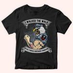 Navy Veteran Custom Shirt I Walked The Walk Personalized Gift