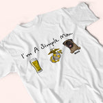 Veteran Custom Shirt I'm A Simple Man Personalized Gift