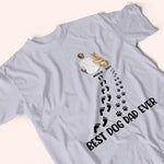 Dog Custom Shirt Best Dog Dad Ever Personalized Gift