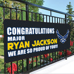 Military Custom Banner Welcome Home Our Troops Personalized Gift