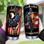 Veteran Custom Tumbler I Walked The Walk Personalized Gift