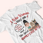 Dog Custom Shirt Fuck It I'm Getting A Dog And She Lived Happily Ever After Personalized Gift