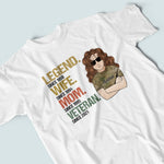 Female Veteran Custom Funny Shirt Personalized Gift