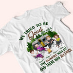Camping Custom Shirt We Tried To Be Good But Then The Bonfire Was Lit Personalized Gift