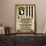 Veteran Custom Poster I Am And Always Be A U.S. Veteran Personalized Gift