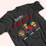 Dad Custom Shirt Best Dad In The Multiverse Personalized Gift For Father