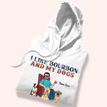 Dog Custom Shirt I Like Bourbon And My Dogs And Maybe 3 People Personalized Gift