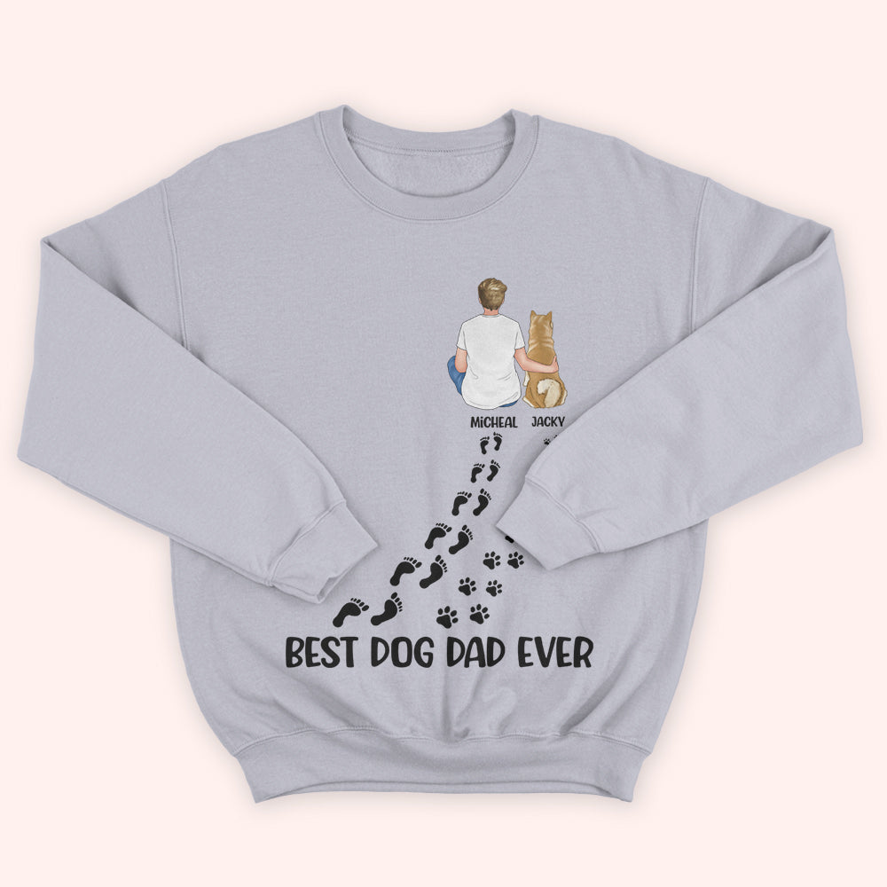 Dog Custom Shirt Best Dog Dad Ever Personalized Gift