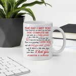 Couple Custom Mug Together Since The Day I Met You I Found The One Personalized Anniversary Gift