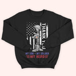 Veteran Custom Shirt Thank You My Son My Soldier My Hero Personalized Gift For Memorial Day