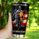 Veteran Custom Tumbler I Walked The Walk Personalized Gift