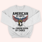 Veteran Custom Shirt American By Birth Veteran By Choice Personalized Gift