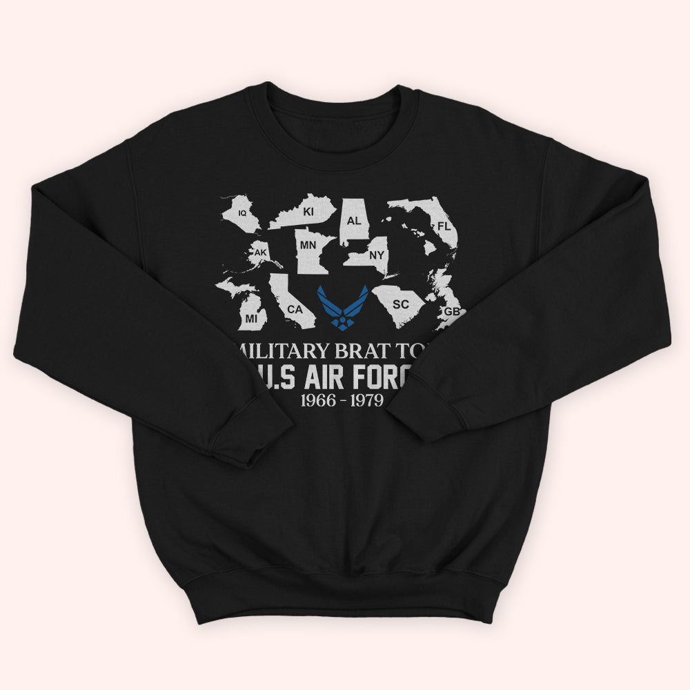 Veteran Custom Shirt Military Brat Tour Personalized Gift