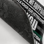 Veteran Custom Doormat In This House We Support Our Troops & Honor Our Veterans Personalized Gift