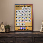 Veteran Custom NATO Alphabet Personalized Gift