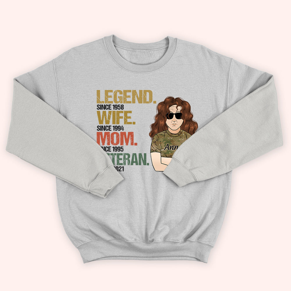 Female Veteran Custom Funny Shirt Personalized Gift