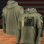 Veteran Custom Hoodie Just The Tip I Promise Personalized Gift