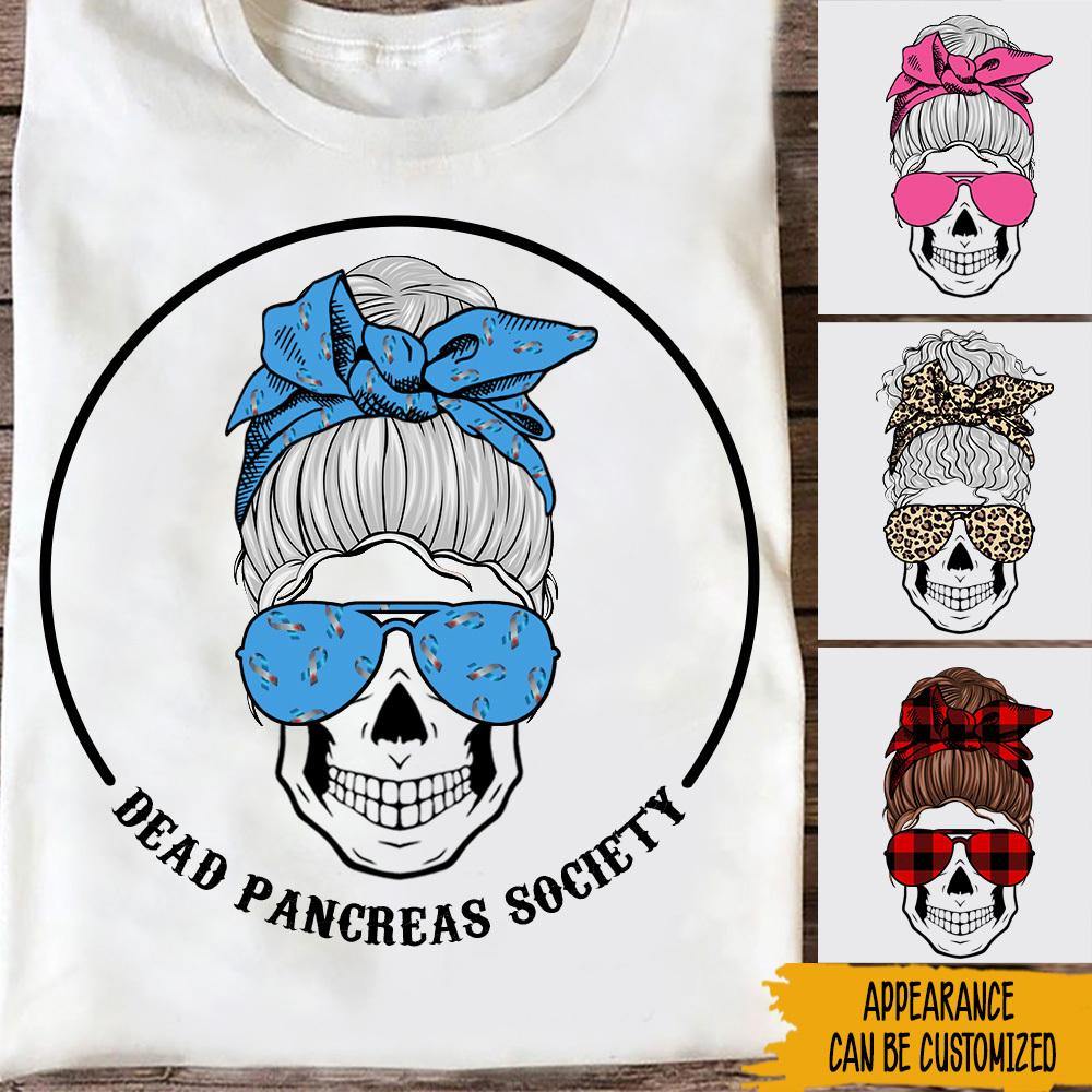 Diabetes Custom Shirt Dead Pancreas Society Personalized Gift - PERSONAL84