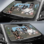 Dog Custom Sunshade A Man And His Dog Road Trip Personalized Gift - PERSONAL84