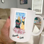 Dog Mug Personalized Name And Breed I Just Want To Stay Home - PERSONAL84