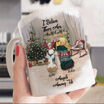 Dogs Mug Personalized Name And Breed I Believe There Are Angels Among Us - PERSONAL84