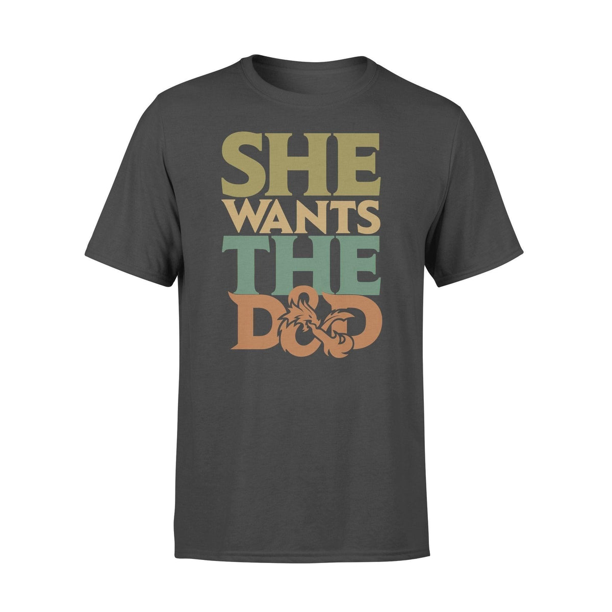 Dungeons And Dragons She Wants The D - Standard T-shirt - PERSONAL84