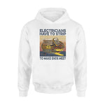 Electricians Electricians Must Strip- Standard Hoodie - PERSONAL84
