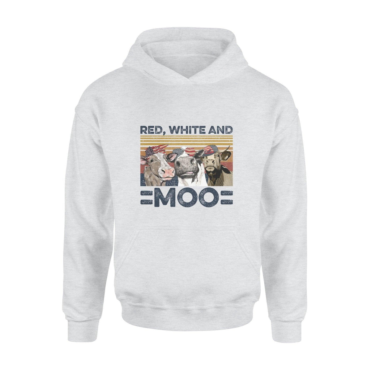 Farmer Red White And Moo- Standard Hoodie - PERSONAL84