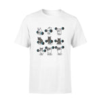 French Bulldog, Weight Training Olympic Lifting Frenchie- Standard T-shirt - PERSONAL84