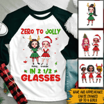 Funny Custom Sporty Raglan Shirt Zero To Jolly Personalized Gift - PERSONAL84