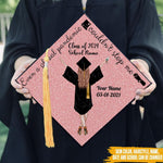 Graduation Custom Cap Even A Global Pandemic Couldn't Stop Me Senior 2021 Personalized Gift - PERSONAL84