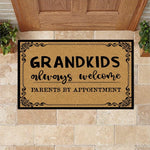 Grandma Doormat Grandkids Always Welcome Parents By Appointment - PERSONAL84