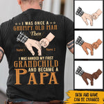 Grandpa Custom Shirt I Was Once A Grumpy Old Man Personalized Gift For Grandpa - PERSONAL84