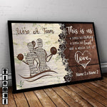 Gym Custom Poster This Is Us We're A Team Personalized Gift - PERSONAL84