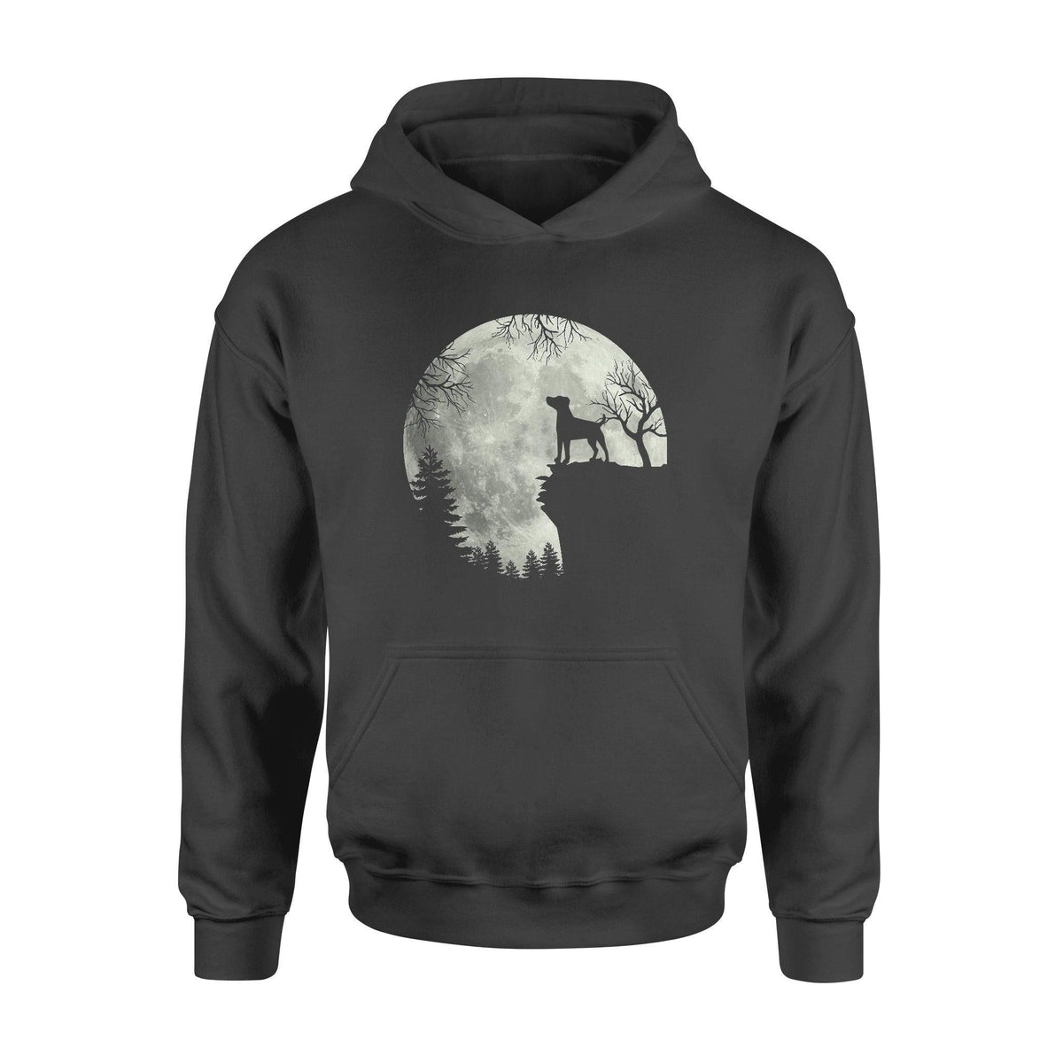 Jack Russell Jack Russell And The Moon - Standard Hoodie - PERSONAL84