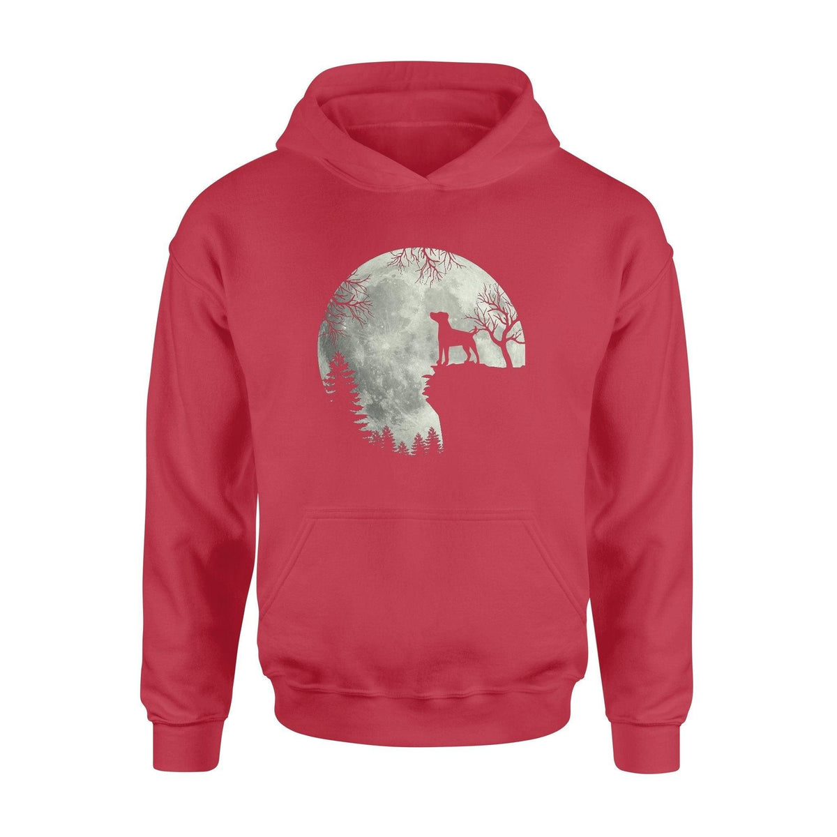 Jack Russell Jack Russell And The Moon - Standard Hoodie - PERSONAL84