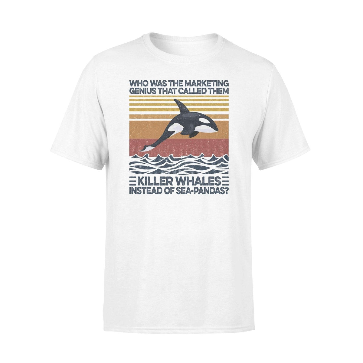 Killer Whale Sea Panda Funny Killer Whale - Standard T-shirt - PERSONAL84