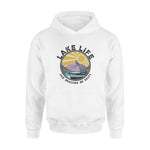 Lake Boat Lake Life Cuz Beaches Be Salty- Standard Hoodie - PERSONAL84