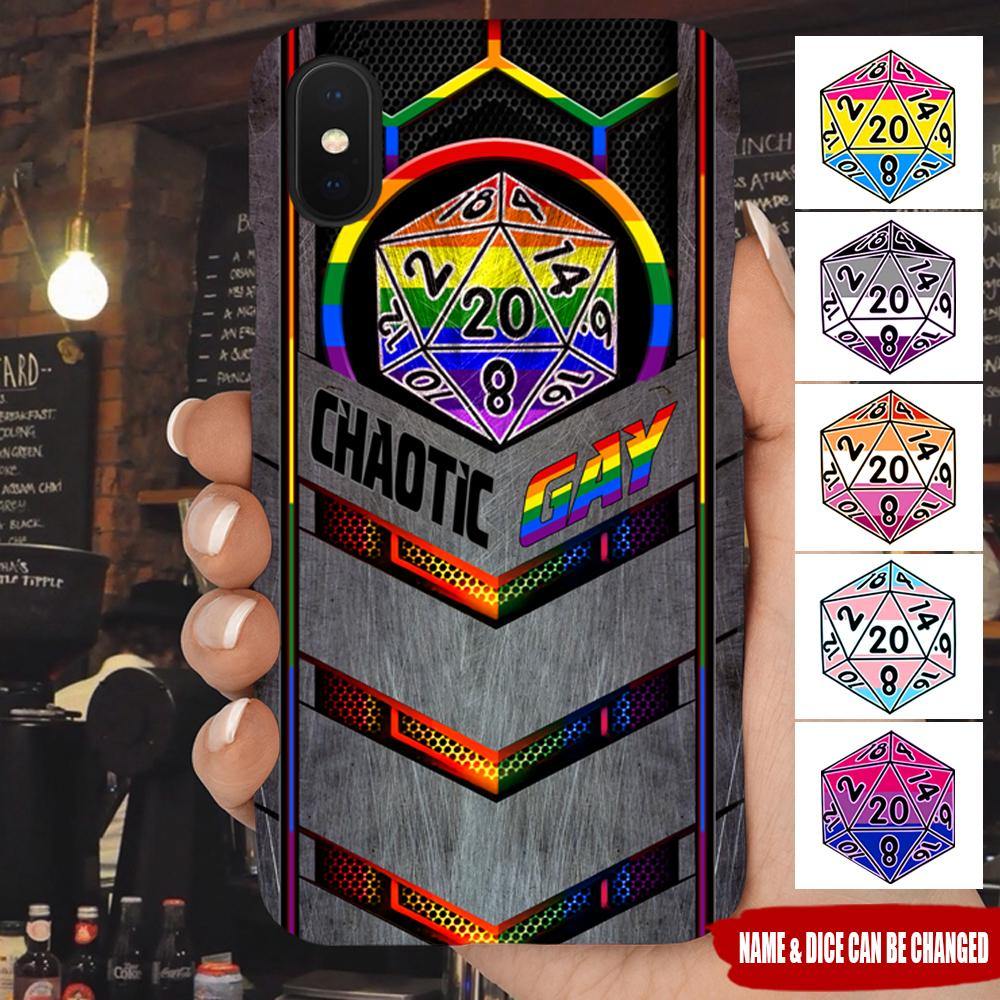 LGBT Custom Phonecase Orientation Armory Dice Personalized Gift - PERSONAL84