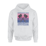 LGBT I Swing Both Ways Violently With A Hammer - Standard Hoodie - PERSONAL84