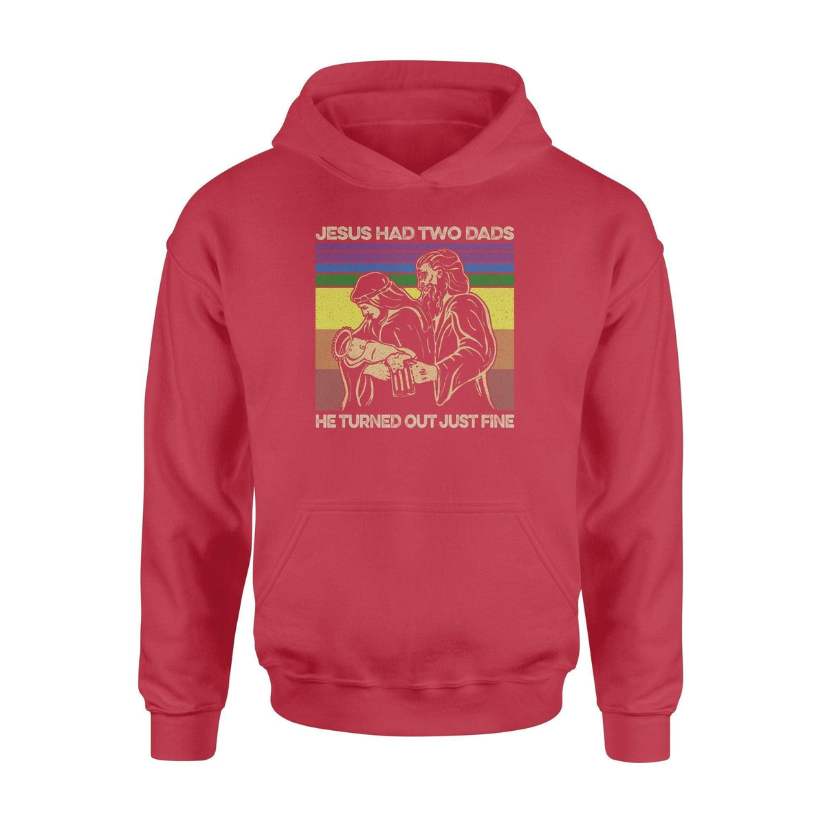 LGBT Jesus Had Two Dads - Standard Hoodie - PERSONAL84