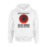 Loc'd Hair Never Underestimate An Old Woman - Standard Hoodie - PERSONAL84