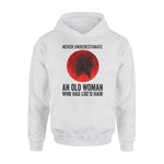 Loc'd Hair Never Underestimate An Old Woman - Standard Hoodie - PERSONAL84