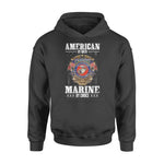 Marine Marine American by birth - Standard Hoodie - PERSONAL84