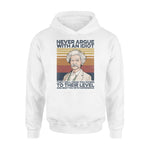 Mark Twain Never Argue With An Idiot - Standard Hoodie - PERSONAL84